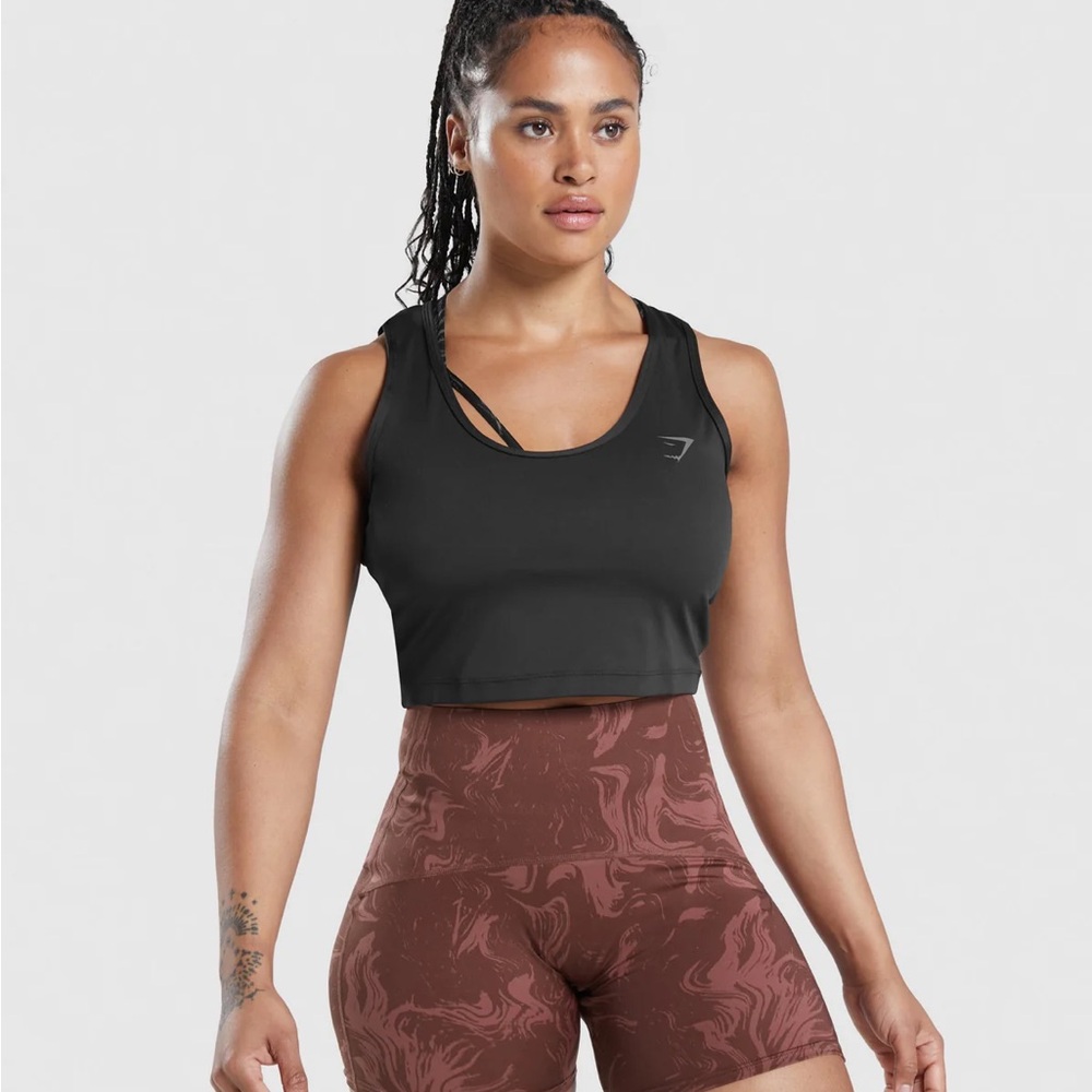 Gym Shark POWER OPEN BACK CROPPED TANK